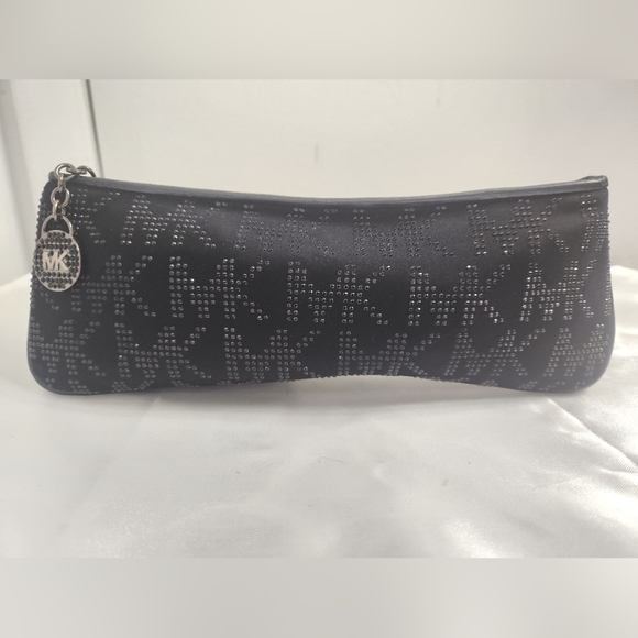 Michael Kors Black Rhinestone Clutch - Picture 1 of 8
